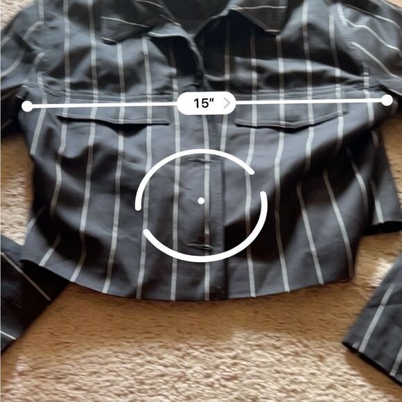 L’academie black and white jacket/blazer small - Picture 3 of 10